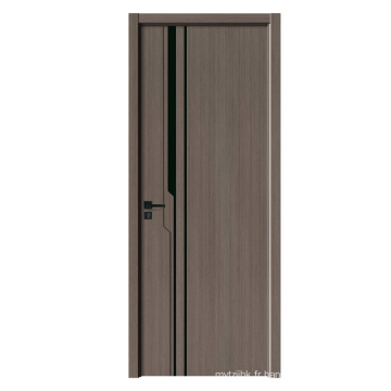 Good Quality Light Luxury Paint Doors Free Apartment MDF FEUILLE DE PECLE PORTE DE BOIS MODERNE GO-Q0014